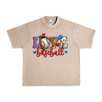 French Oak love baseball Urban Heavy Tee - Zillion Design Studio