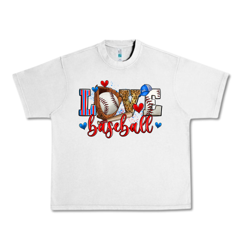 Love Baseball Urban Heavy Tee by Zillion Design Studio | Teevron
