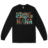 Black dog nana Long Sleeve Tee - RacoonDesign