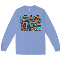 Colony Blue dog nana Long Sleeve Tee - RacoonDesign
