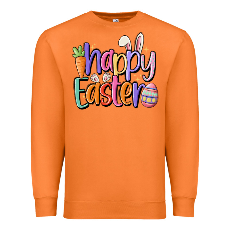 Happy Easter Premium Sweatshirt by MaliasSmallBusiness | Teevron