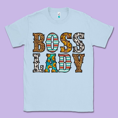 Western Boss Lady Classic Tee Designed By Hra Design Shop