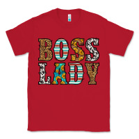 Red western boss lady Classic Tee - HRA Design Shop