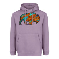 Lavender bison Heavyweight Hoodie - Jasminsmagicworld
