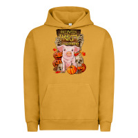 Pigment Peanut Butter halloween party pig Urban Hoodie - RanaPortraitStore
