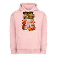 Pigment Salmon halloween party pig Urban Hoodie - RanaPortraitStore