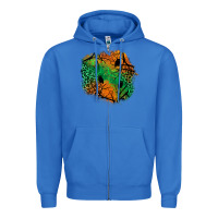 True Royal halloween patch  2 Zipper Hoodie - BundleAndBundleShop