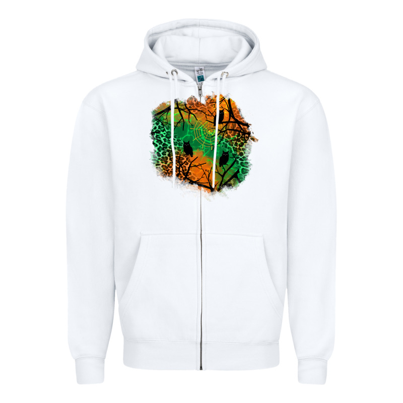 Halloween Patch  2 Zipper Hoodie by BundleAndBundleShop | Teevron