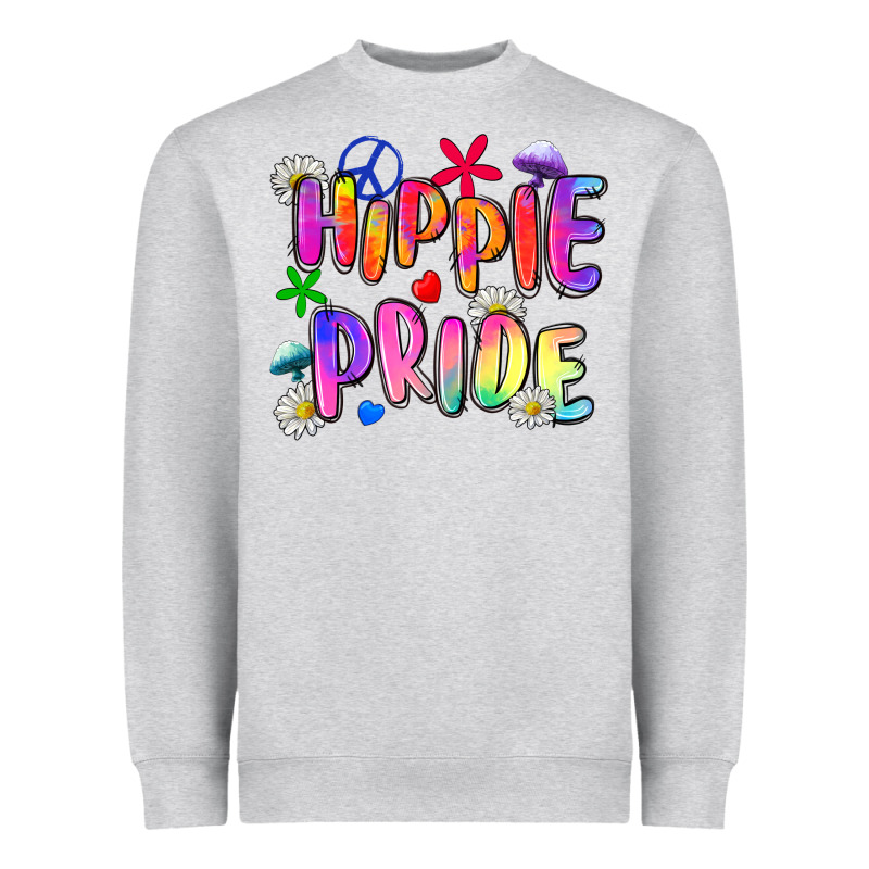 Hippie Pride Heavyweight Sweatshirt by Zillion Design Studio | Teevron