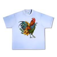 Grape Ice rooster with sunflowers Urban Heavy Tee - RanaPortraitStore