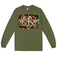 Army Green girl mama Long Sleeve Tee - RacoonDesign