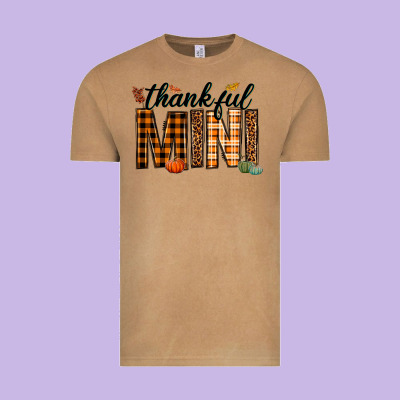Thankful Mini Vintage Tee Designed By Texasbilliewilder