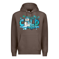Coffee baby its cold outside Premium Hoodie - MaliasSmallBusiness