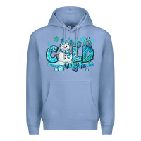 Colony Blue baby its cold outside Premium Hoodie - MaliasSmallBusiness