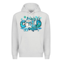 Dove Grey baby its cold outside Premium Hoodie - MaliasSmallBusiness