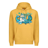 Mustard baby its cold outside Premium Hoodie - MaliasSmallBusiness