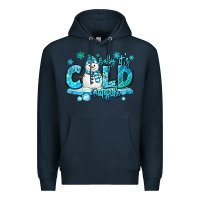 Navy baby its cold outside Premium Hoodie - MaliasSmallBusiness