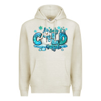 Oatmeal Heather baby its cold outside Premium Hoodie - MaliasSmallBusiness