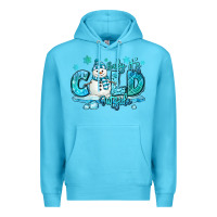 Ocean Blue baby its cold outside Premium Hoodie - MaliasSmallBusiness