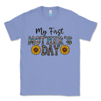 Colony Blue my first mother's day Classic Tee - CowhideDigitalArt