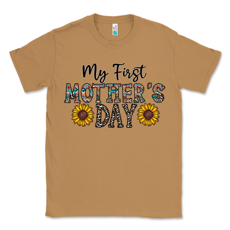 My First Mother's Day Classic Tee by CowhideDigitalArt | Teevron