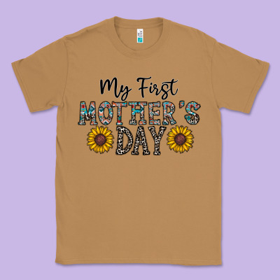 My First Mother's Day Classic Tee Designed By Cowhidedigitalart