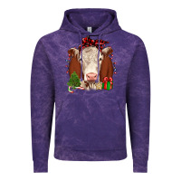 Cloud Purple Christmas Hereford Vintage Hoodie - JahusDesignShop
