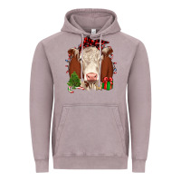 Vintage Zinc Christmas Hereford Vintage Hoodie - JahusDesignShop