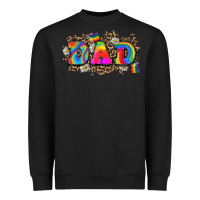 Black dad pride Heavyweight Sweatshirt - Zillion Design Studio