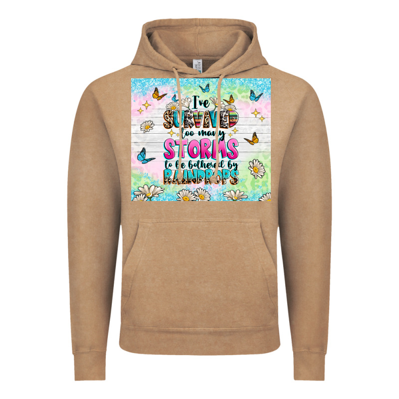 Ive Survived Too Many Storms Vintage Hoodie by texasbilliewilder | Teevron