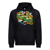 Black Guerrero Map Urban Hoodie - RanaPortraitStore