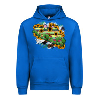 Cobalt Guerrero Map Urban Hoodie - RanaPortraitStore