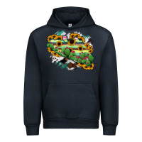 Navy Guerrero Map Urban Hoodie - RanaPortraitStore