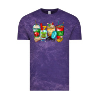 Cloud Purple teacher coffee cups Vintage Tee - Zillion Design Studio