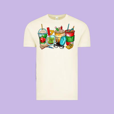 Teacher Coffee Cups Vintage Tee Designed By Zillion Design Studio