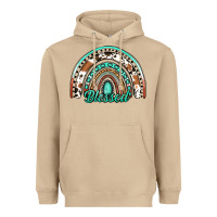 Mushroom blessed western rainbow Heavyweight Hoodie - Jasminsmagicworld
