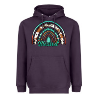 Plum blessed western rainbow Heavyweight Hoodie - Jasminsmagicworld