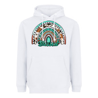White blessed western rainbow Heavyweight Hoodie - Jasminsmagicworld
