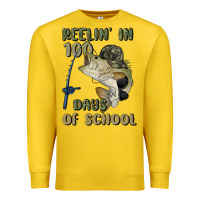 Lemon reelin' in 100 days of school Premium Sweatshirt - MaliasSmallBusiness