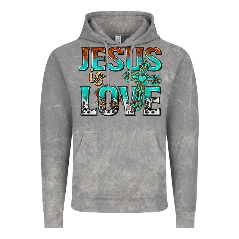 Jesus Is Love Vintage Hoodie by texasbilliewilder | Teevron