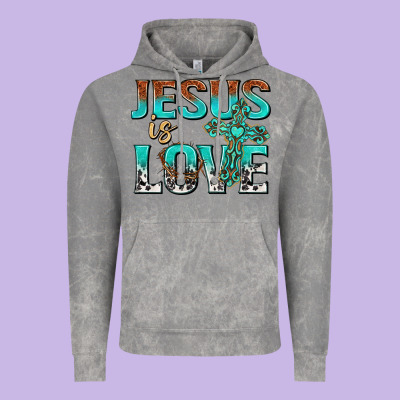 Vintage Hoodie jesus is love