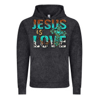 Vintage Arctic jesus is love Vintage Hoodie - texasbilliewilder