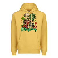 Antique Gold 2024 family christmas Premium Hoodie - MaliasSmallBusiness