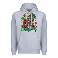 Heather Grey 2024 family christmas Premium Hoodie - MaliasSmallBusiness