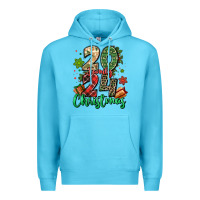 Ocean Blue 2024 family christmas Premium Hoodie - MaliasSmallBusiness