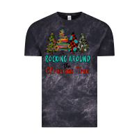 Cloud Black rocking around the christmas tree, Rocking, Around The, Christmas Tree Vintage Tee - RanaPortraitStore