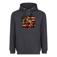 Smoke bucking bronco Heavyweight Hoodie - Jasminsmagicworld