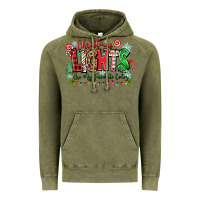 Vintage Olive christmas lights are my favorite color Vintage Hoodie - Zillion Design Studio