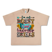 Burro i'm not bossy i have leadership skills Urban Heavy Tee - Zillion Design Studio