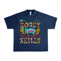 Navy i'm not bossy i have leadership skills Urban Heavy Tee - Zillion Design Studio